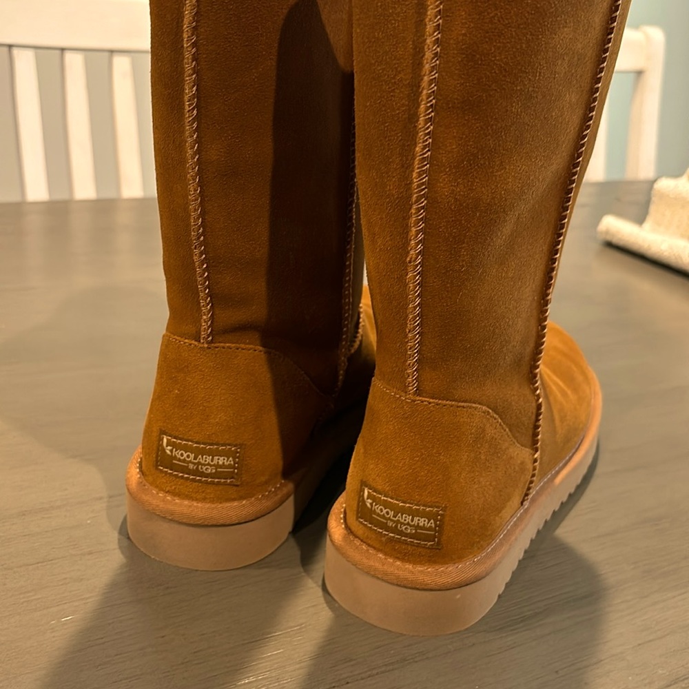 Koolaburra by UGG, size 9, chestnut, tall boot.  New in box, never worn.